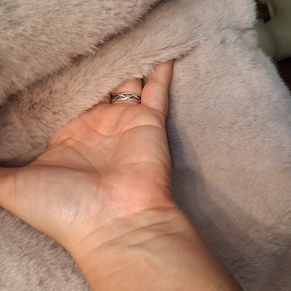 Magaschoni Pink Faux Fur Jacketbaize Small - Picture 5 of 8